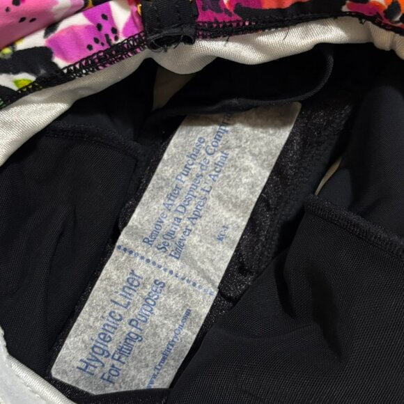 Maxine of Hollywood Floral One Piece Swimsuit Size 10 Tropical Print Peplum Swim - Picture 6 of 7